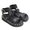 Accessories LA Tribe Sandals & Slides | Studded Sandal - Black