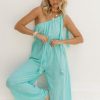 Fashion Cabo Playsuits | The Lawn Jumpsuit - Turquoise