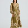 Fashion Talisman Maxi Dress | Aphrodite Dress- Olive