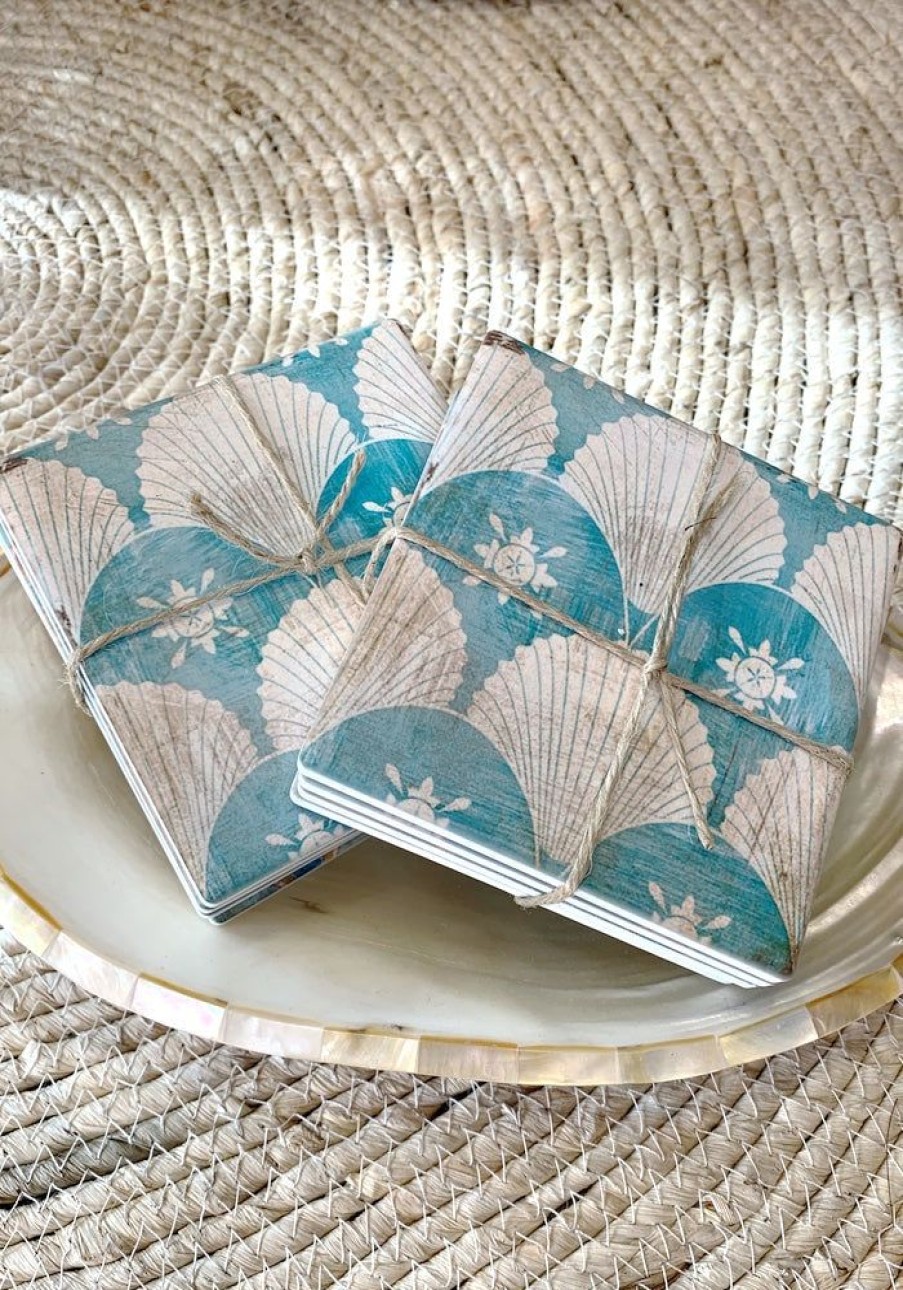 Homewares LaVida Trading | Shell Vintage Coasters