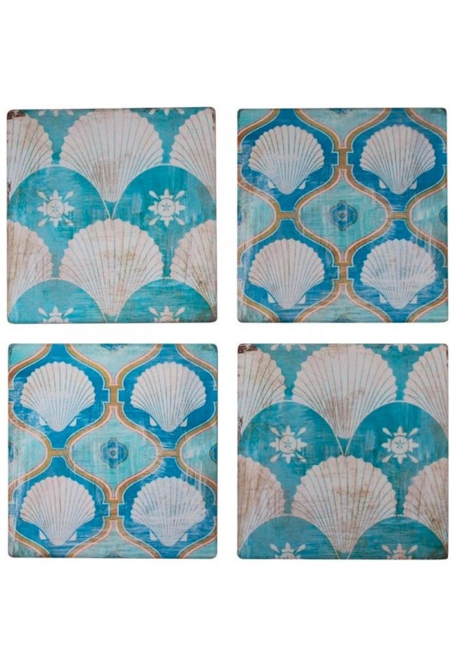 Homewares LaVida Trading | Shell Vintage Coasters