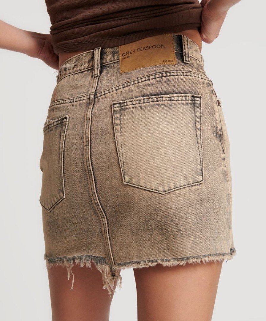 Fashion One Teaspoon Skirts | Rust 2020 Denim Skirt