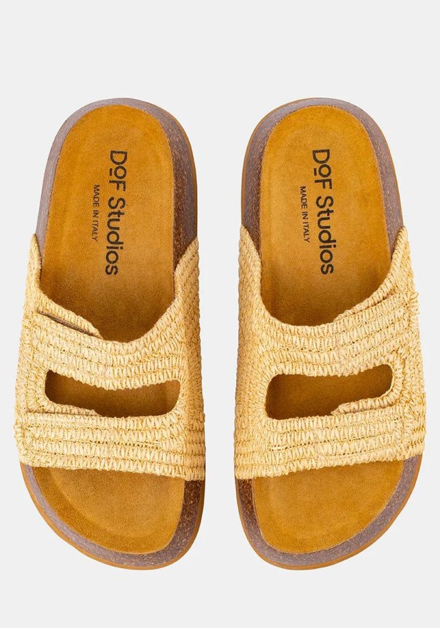 Accessories DOF Sandals & Slides | Tropea - Sand Raffia