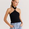 Fashion Daisy Says Tops | Scarlette Top- Black