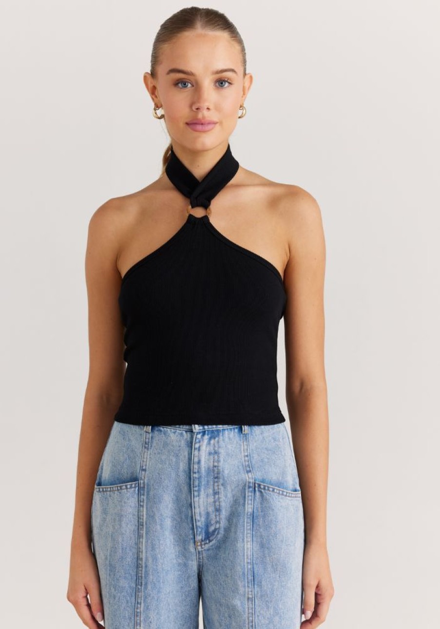 Fashion Daisy Says Tops | Scarlette Top- Black