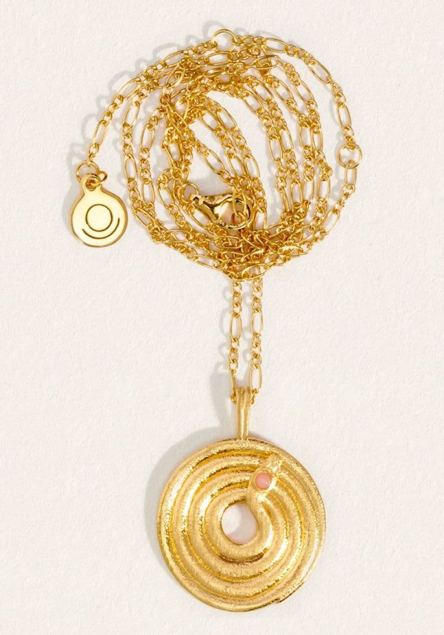 Accessories Temple of the Sun Gold Jewels | Naga Necklace - Gold