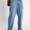 Fashion One Teaspoon Shorts + Pants | Blue Rapture Jackson Mid Waist Wide Leg Denim Jeans