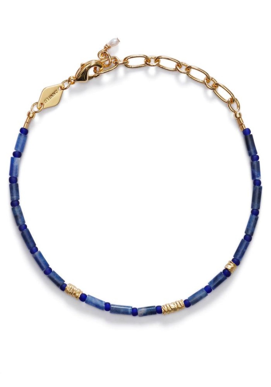 Accessories Anni Lu Gold Jewels | Azzurro Bracelet- Gold