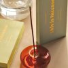 Homewares Gentle Habits | Glass Incense Holder - Amber