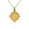 Accessories Temple of the Sun Necklaces | Sura Necklace - Gold Emerald