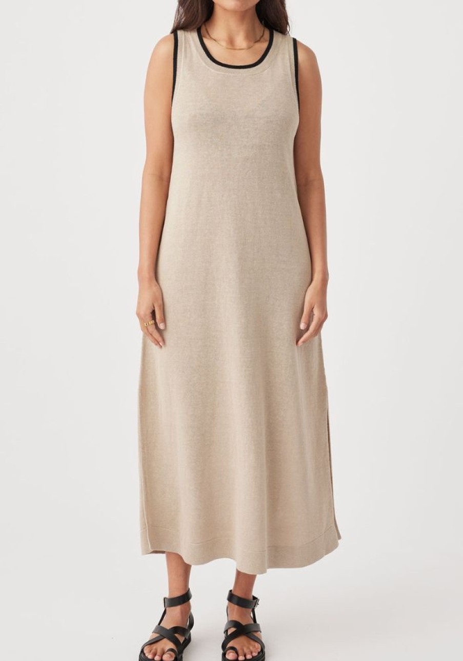 Fashion Arcaa Movement Maxi Dress | Brie Long Dress - Taupe