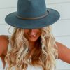 Accessories Free spirit Hats + Scarves | Free Spirit Hat - Blue Grey