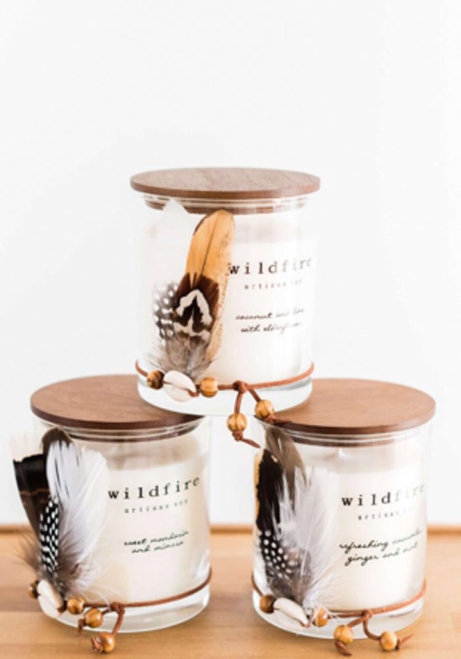 Homewares WILDFIRE CANDLES | Native Mint And Bergamot Soy Candle