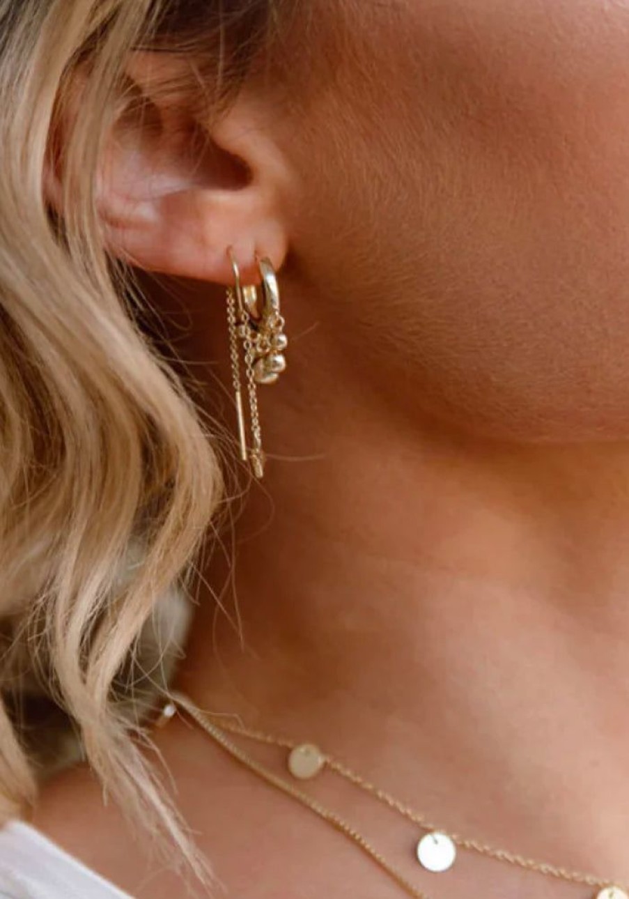 Accessories Sun Soul Jewels Gold Jewels | Nova Earrings