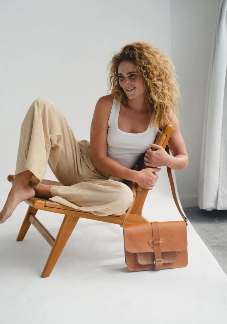 Accessories Hobo and Hatch Bags | Rising Sun Satchel- Vintage Tan