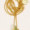 Accessories Temple of the Sun Necklaces | Vault Necklace Gold