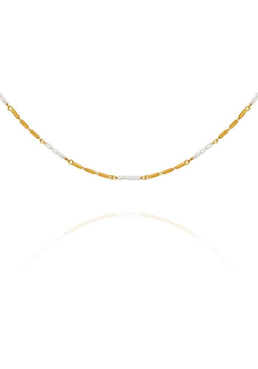 Accessories Temple of the Sun Necklaces | Riviera Pearl Necklace