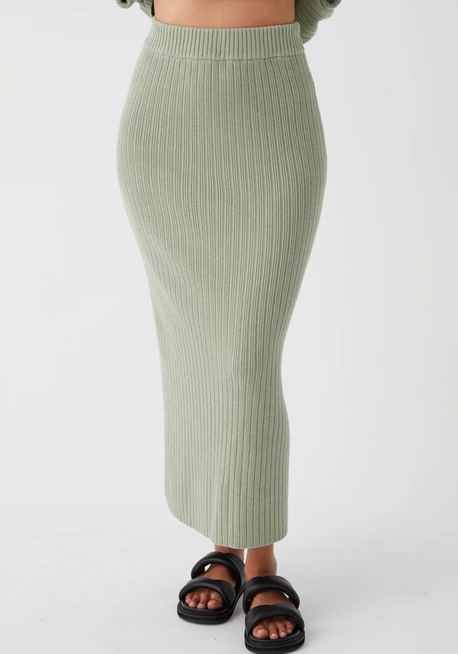 Fashion Arcaa Movement Knits & Sweaters | Adaline Skirt - Sage