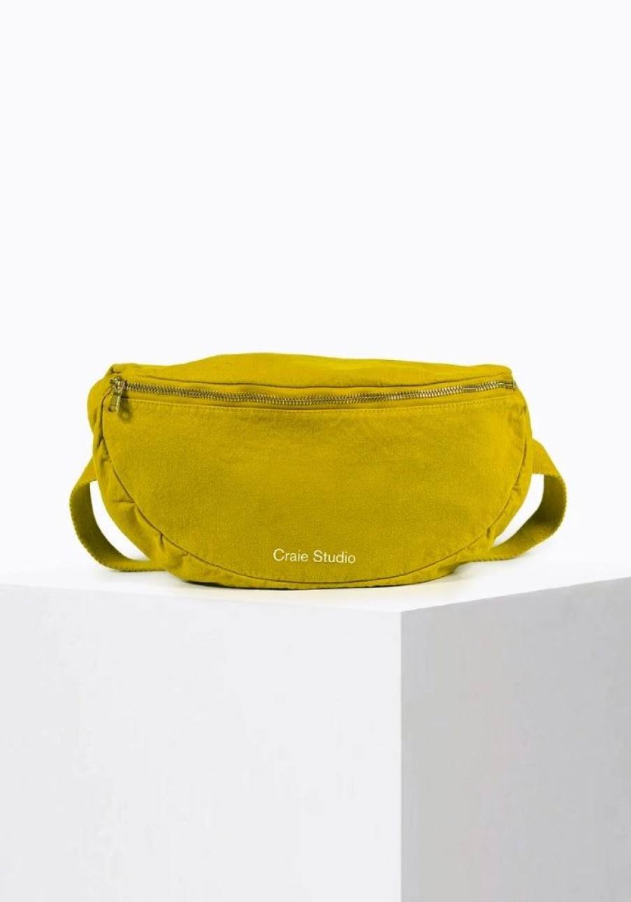 Accessories Craie Studio Bags | Banana Mustard Bag