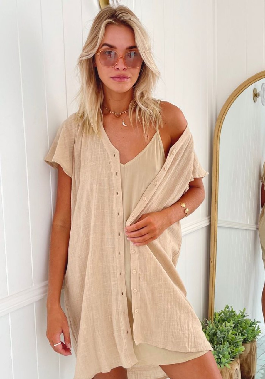 Fashion Cabo Gypsy Mini Dress | Slip Dress - 2 Colors