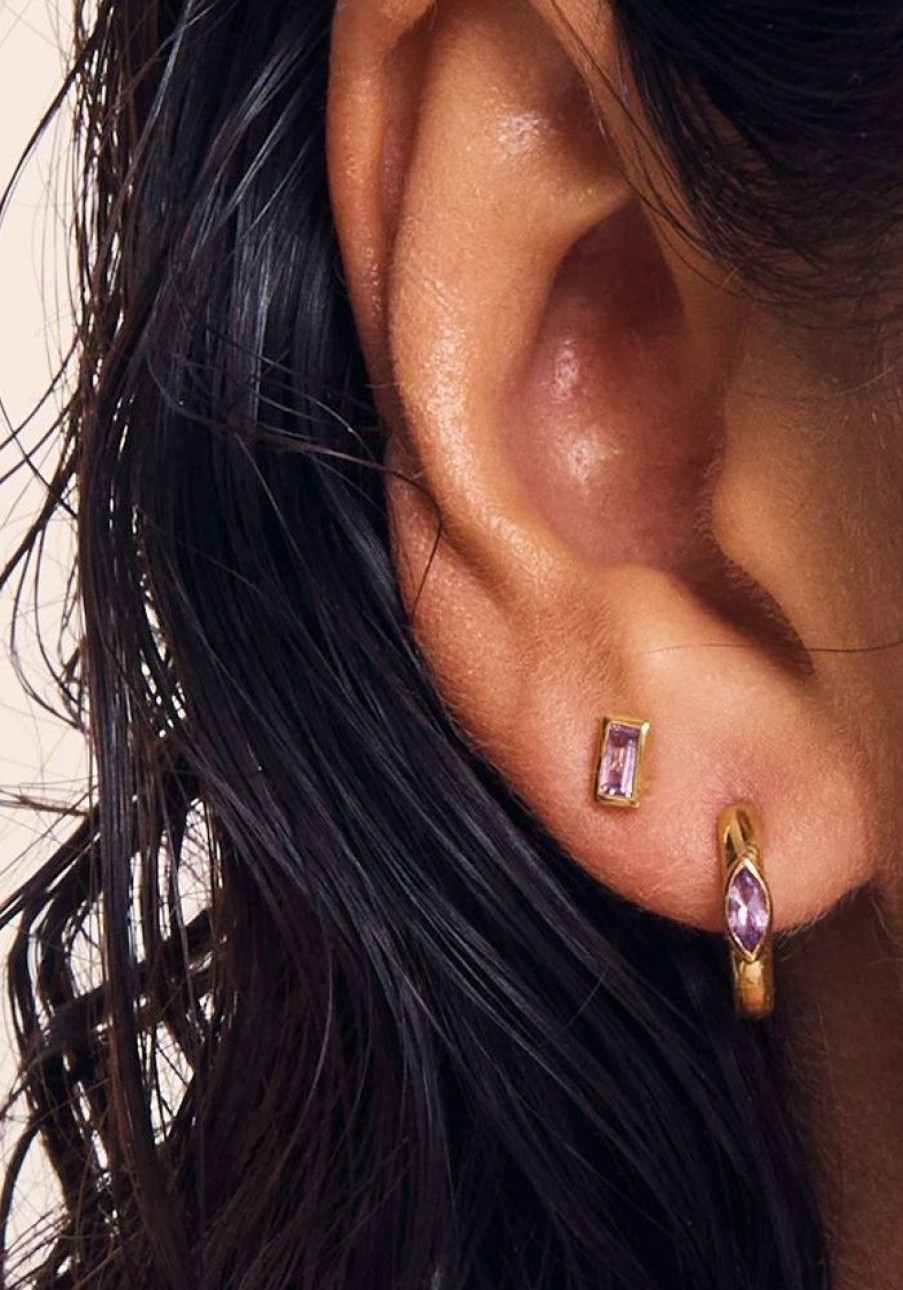 Accessories Temple of the Sun Earrings | Chrysalis Amethyst Earrings