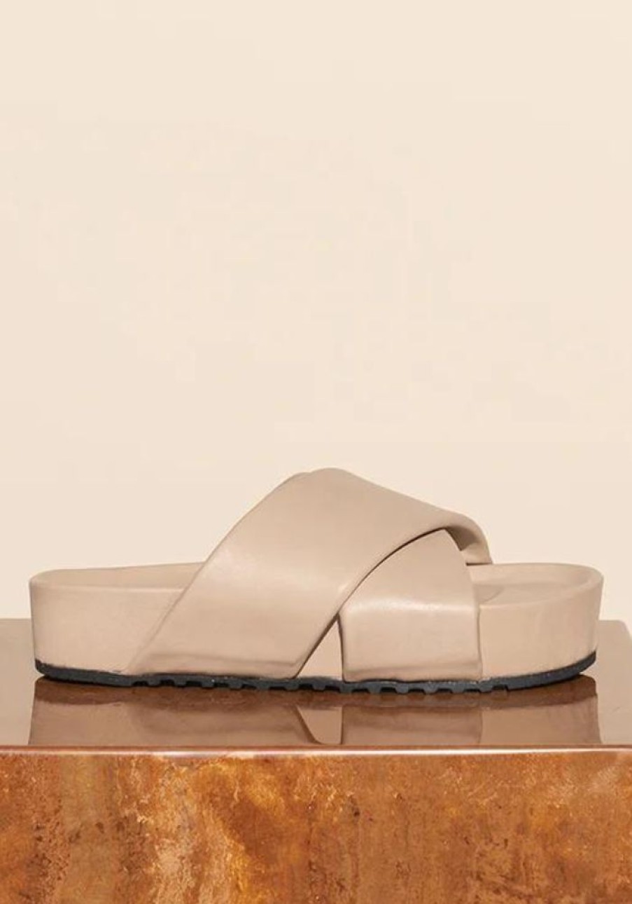 Accessories James Smith Sandals & Slides | Portofino Slide- Nude