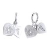 Accessories Tiger Frame Earrings | Tiger Frame Flores Small Round Hoops- Silver