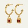 Accessories Temple of the Sun Gold Jewels | Cilla Earrings- Gold