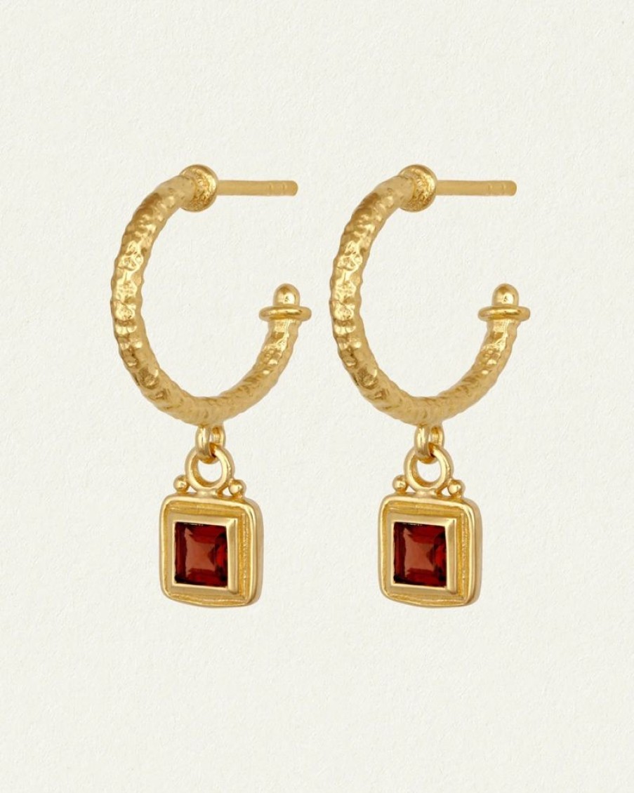 Accessories Temple of the Sun Gold Jewels | Cilla Earrings- Gold