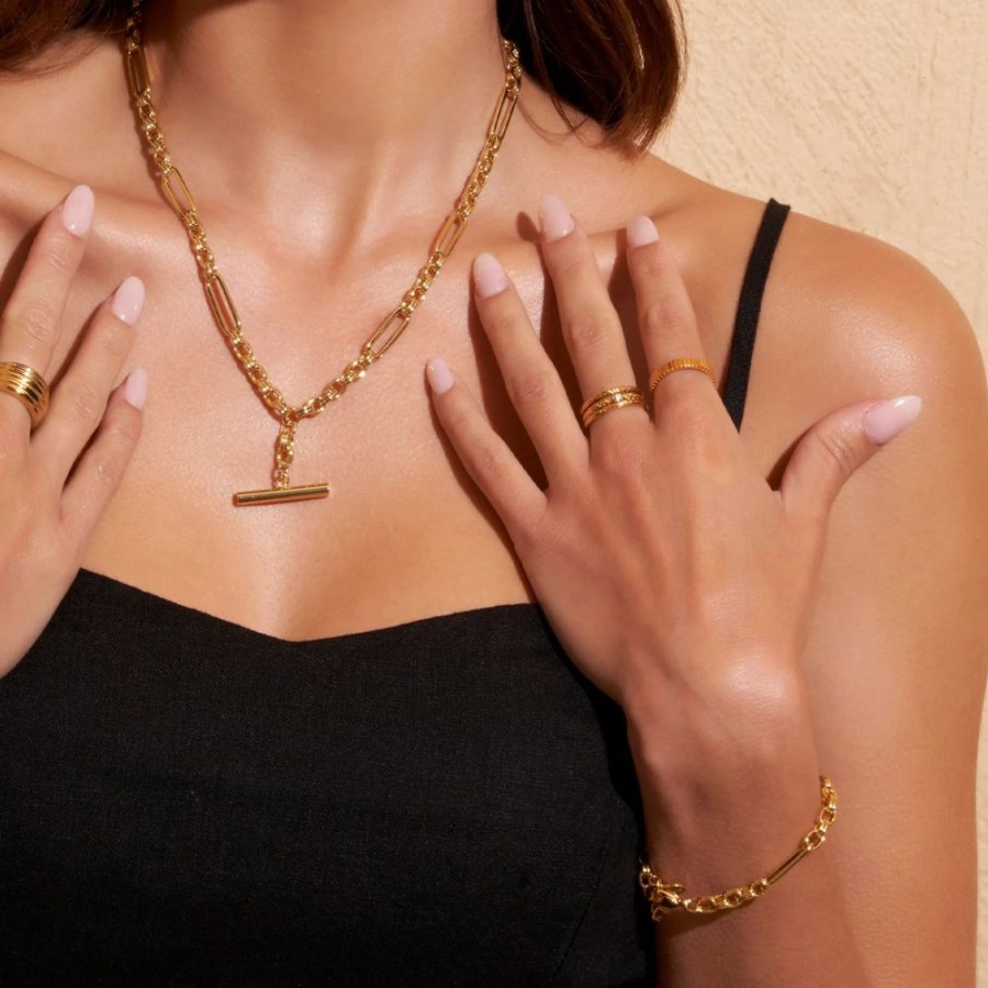 Accessories Arms Of Eve Necklaces | Duke Gold Necklace