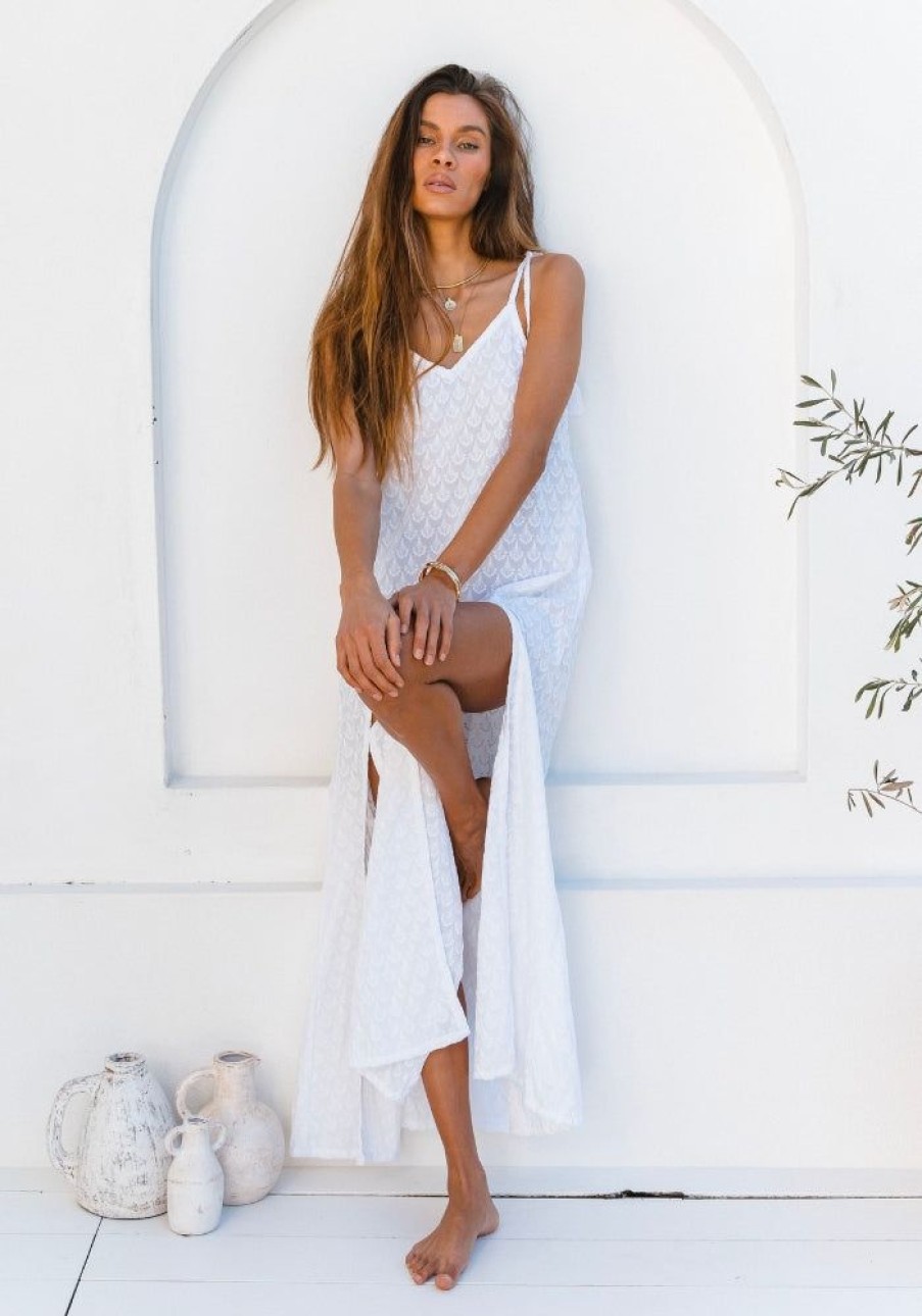 Fashion Cabo Maxi Dress | Sienna Split Strappy