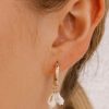 Accessories Lunarsea Earrings | 2 Shell Gold Fill Hoops