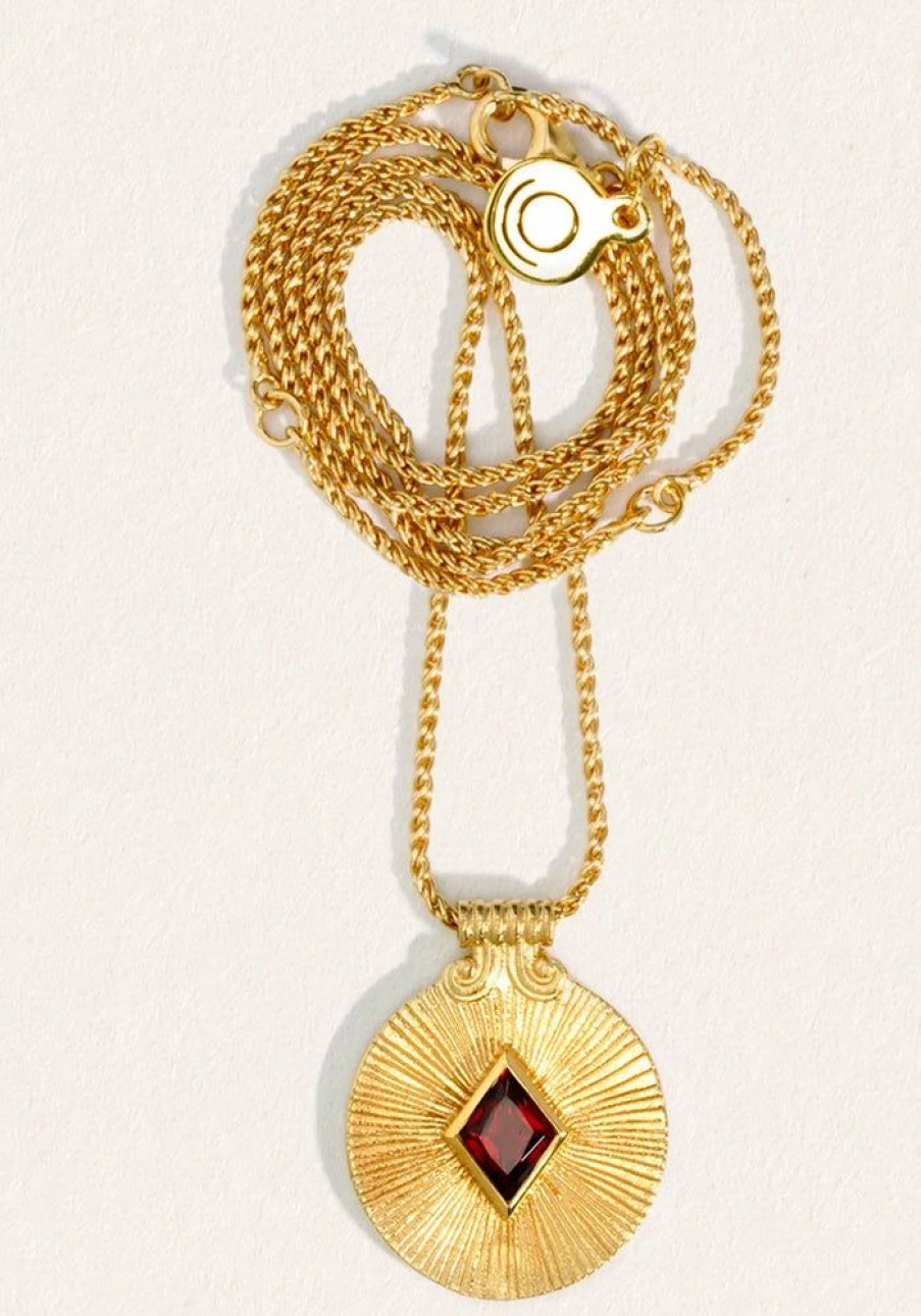 Accessories Temple of the Sun Necklaces | Sol Necklace Gold