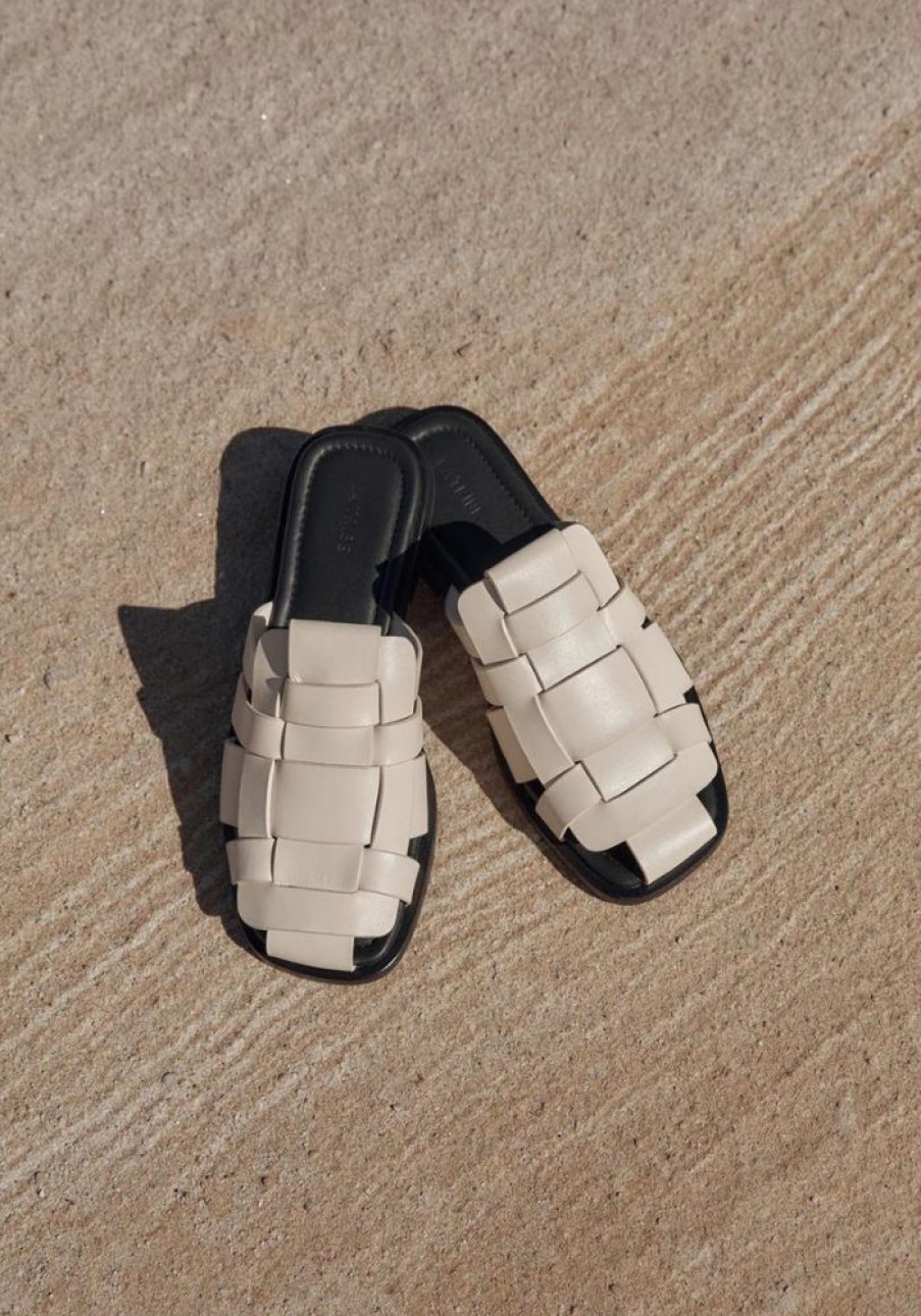 Accessories LA Tribe Sandals & Slides | Fisherman Mule- Cream