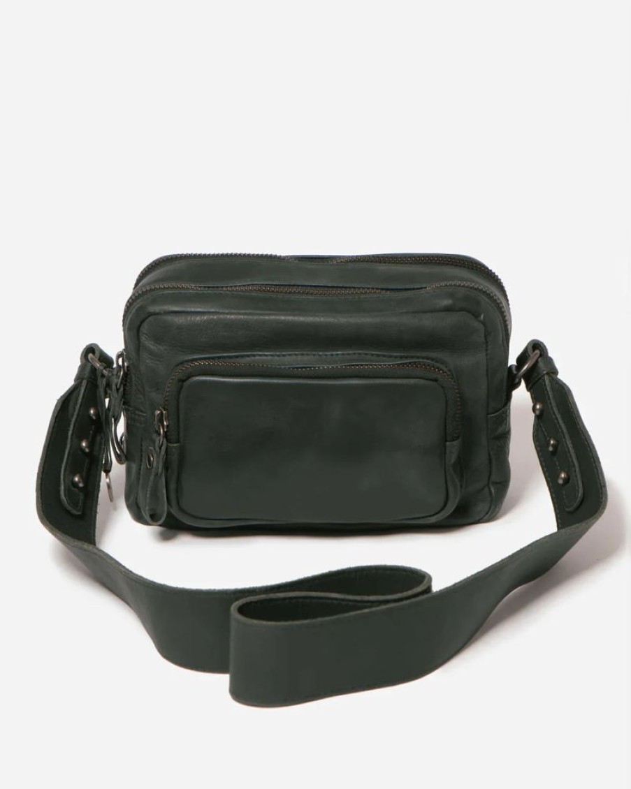 Accessories Stitch and Hide Bags | Fitzroy Bag - Petrol