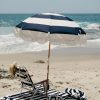 Accessories Business & Pleasure Co Beach Accessories | Holiday Beach Umbrella- Navy Capri Stripe