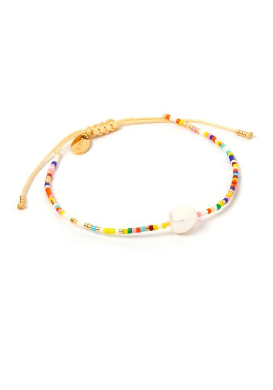 Accessories Arms Of Eve Gold Jewels | Marley Gold & Pearl Bracelet