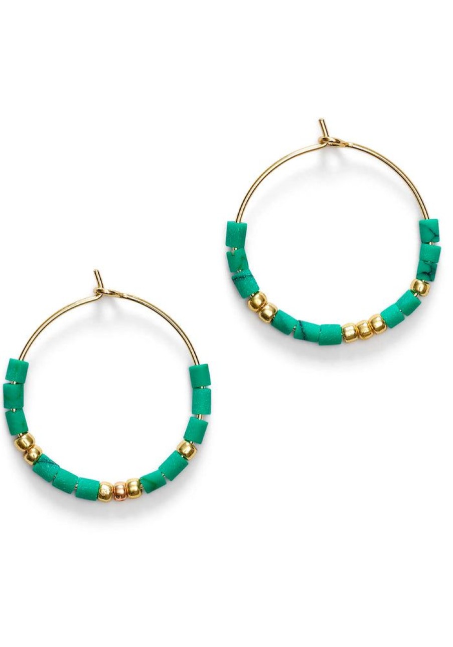 Accessories Anni Lu Earrings | Sun Stalker Hoop Earrings