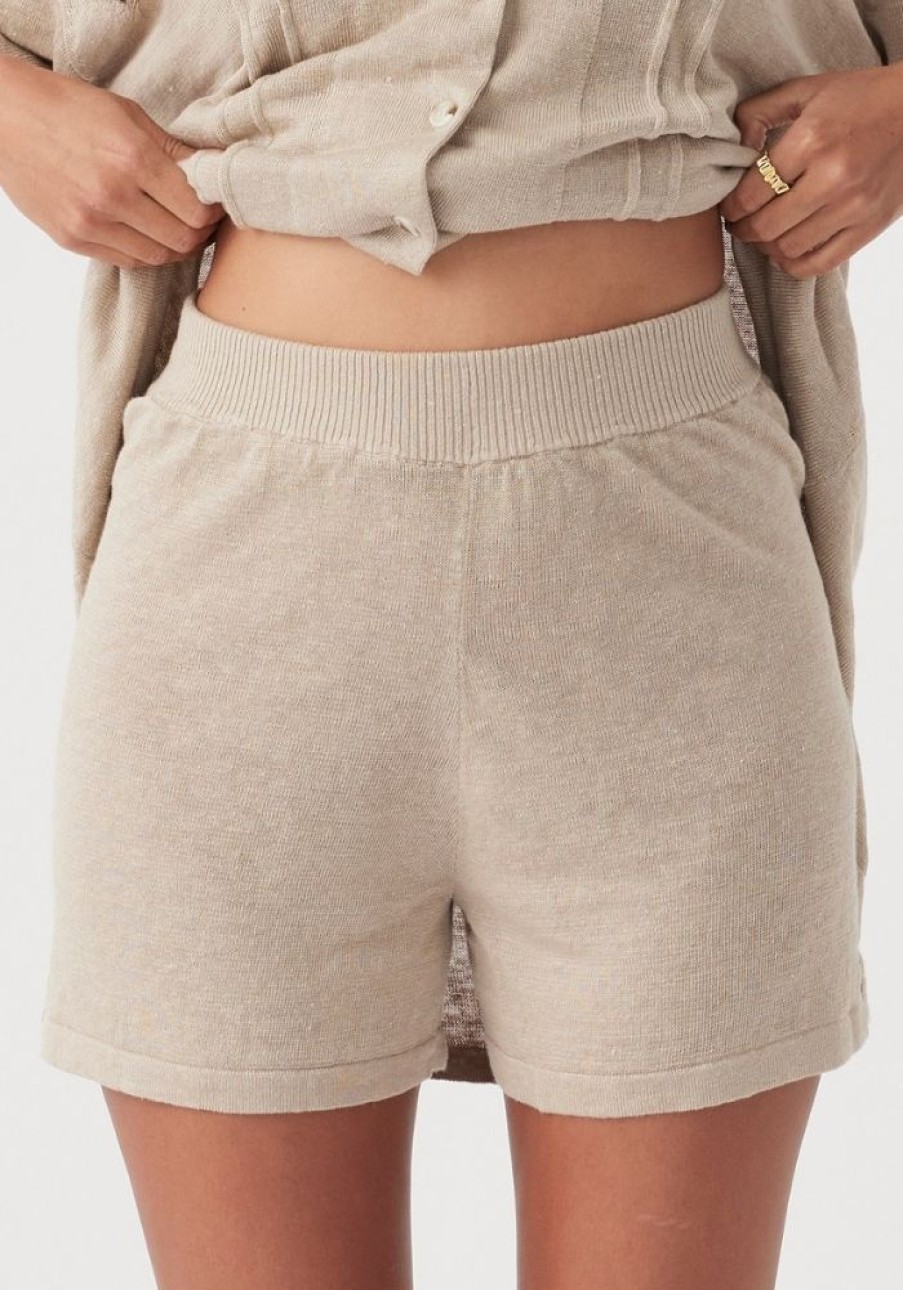 Fashion Arcaa Movement Shorts + Pants | Darcy Short- Taupe