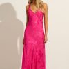 Fashion Auguste Midi Dress | Margarita Midi Dress - Fuchsia