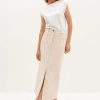 Fashion Morrison Skirts | Blanca Denim Skirt- Ecru