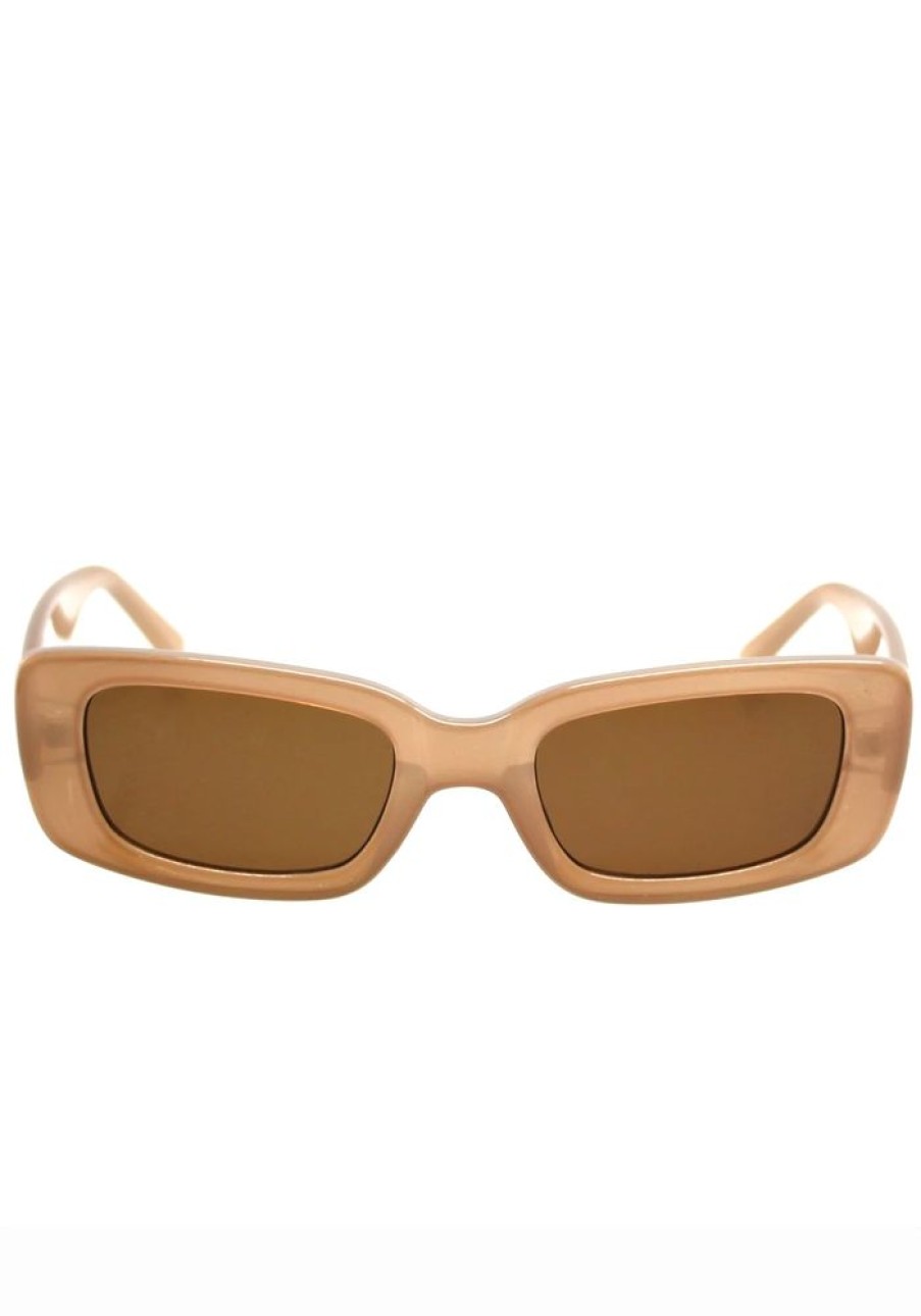 Accessories Reality Eyewear Sunglasses | Bianca Sunglasses - Nude