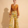 Fashion Nine Lives Bazaar Shorts + Pants | Palazzo Pant - Marigold