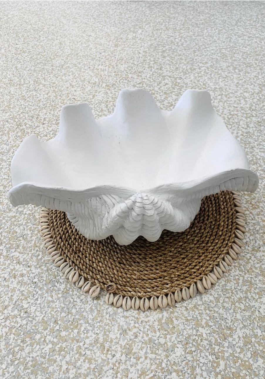 Homewares LaVida Trading | Resin Clam Shell Bowl - Medium