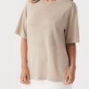 Fashion Arcaa Movement Tops | Hugo Tshirt- Taupe