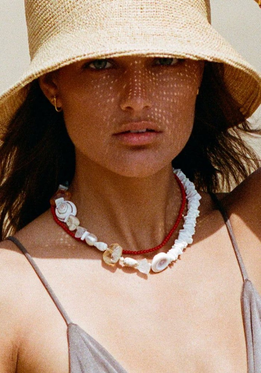 Accessories Anni Lu Necklaces | Castaway Necklace- Gold