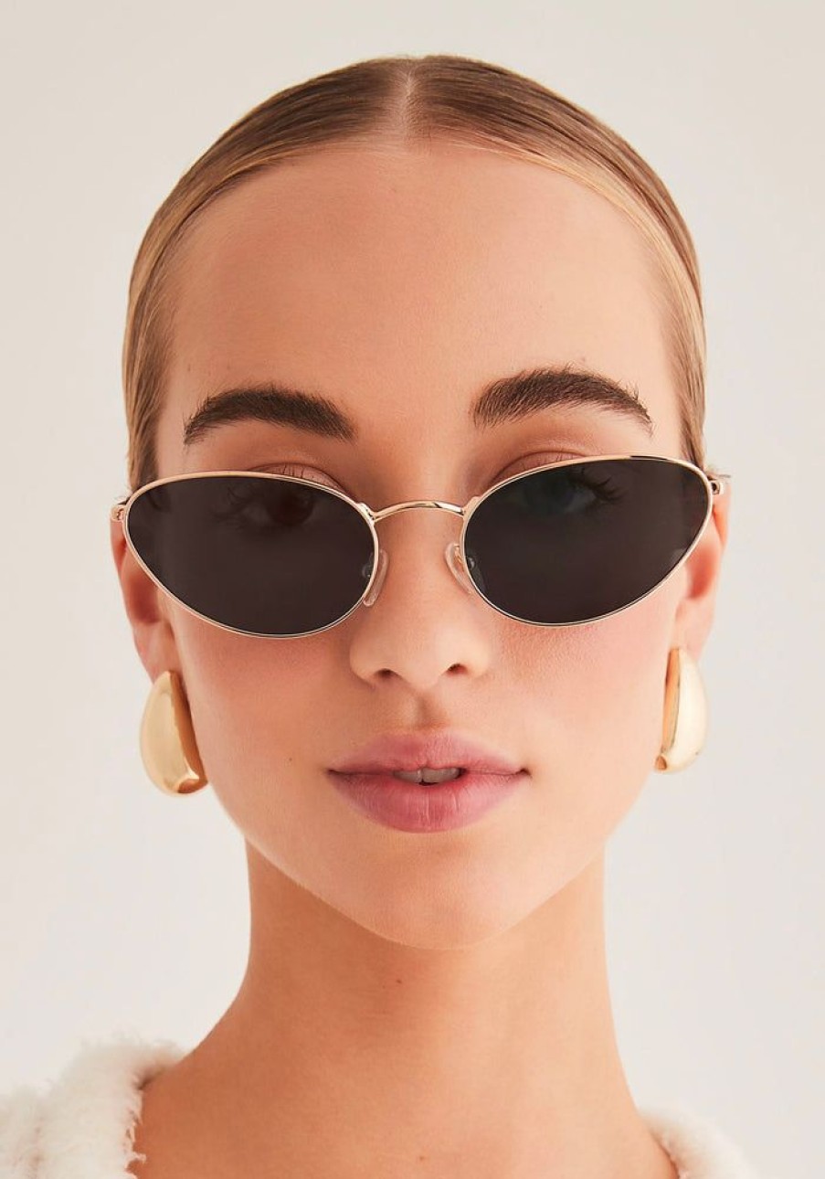 Accessories Banbe Eyewear Sunglasses | The Kross- Gold Ink