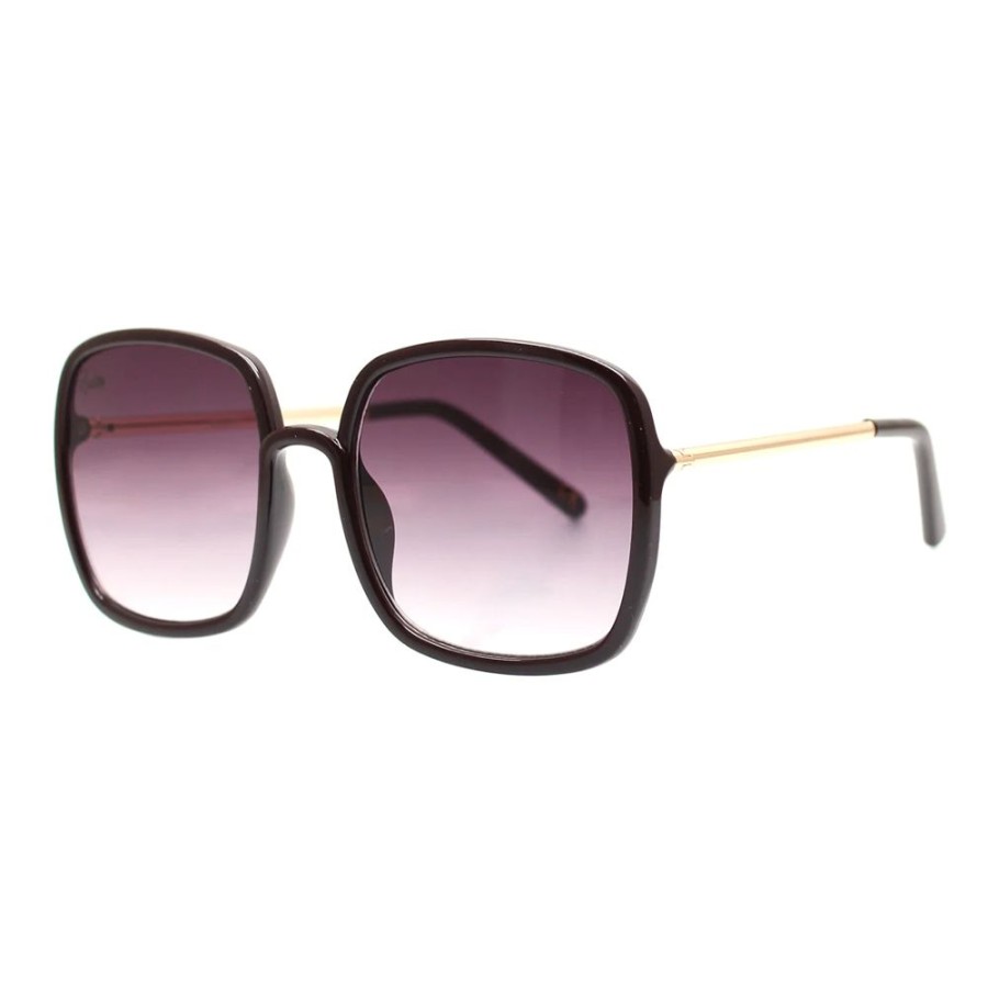 Accessories Reality Eyewear Sunglasses | All Right Baby- Chocolate