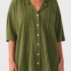 Fashion Arcaa Movement Tops | Darcy Shirt - Caper