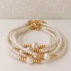 Accessories NP Rocks Jewellery Bracelets | Bahama Seed Bead Pearl Bracelet - Natural